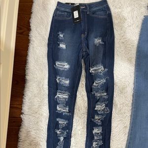 Size 3 fashion nova jeans